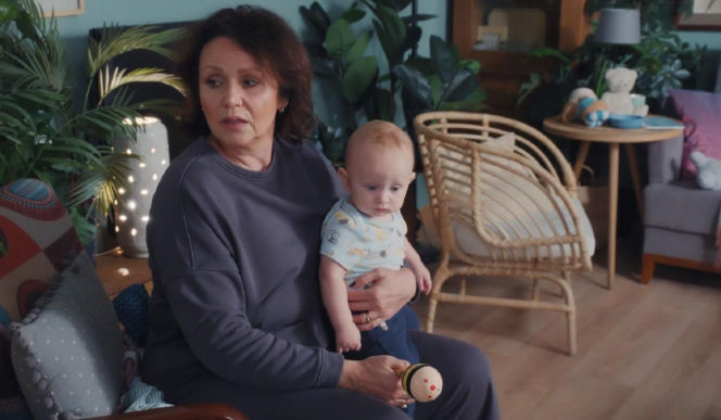 M jak miłość odc. 1914. Marysia (Małgorzata Pieńkowska), Antoś Mark (Myronenko)