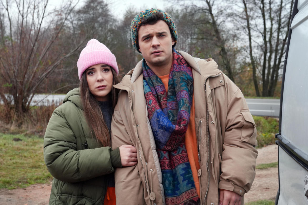 Barwy szczęścia, odc. 3169: Agata (Natalia Zambrzycka), Ignacy (Olaf Staszkiewicz) 