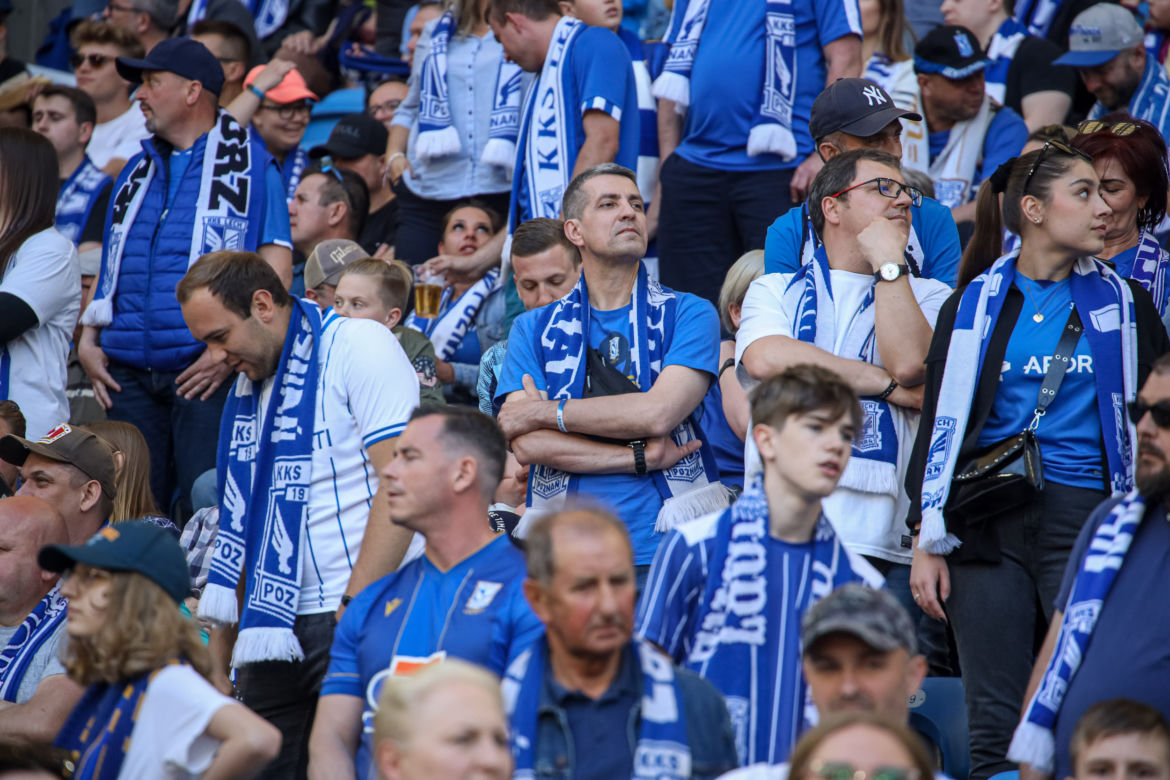 Tak bawili się kibice na meczu Lech Poznań - Jagiellonia Białystok