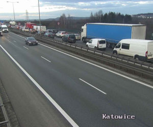Gigantyczny korek na autostradowej obwodnicy Krakowa