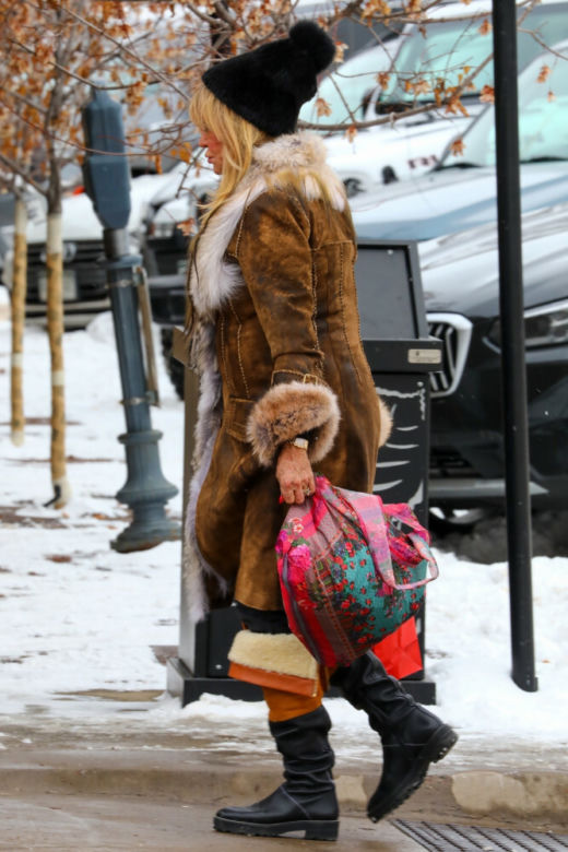 Goldie Hawn przyłapana w Aspen. Jak teraz wygląda gwiazda?