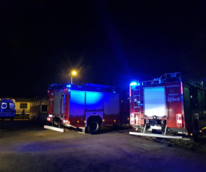 Pożar lokomotywy na dworcu w Jastrowiu! Jedna osoba poszkodowana