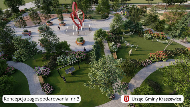 Co powinno powstać w centrum Kraszewic? Gmina zbiera opinie mieszkańców
