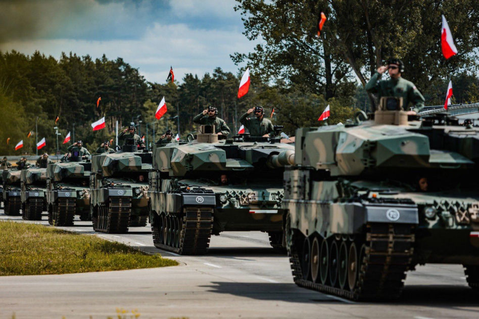 Przygotowania do defilady Wojska Polskiego