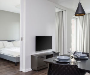 Minimalistyczny apartament w Gdańsku