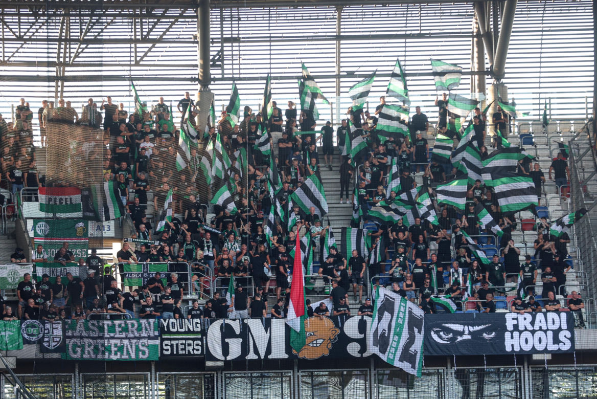 Górnik Zabrze - Ferencvaros: Zdjęcia kibiców z meczu 3. rundy eliminacji Ligi Europy