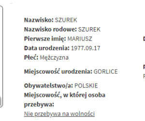 SZUREK MARIUSZ