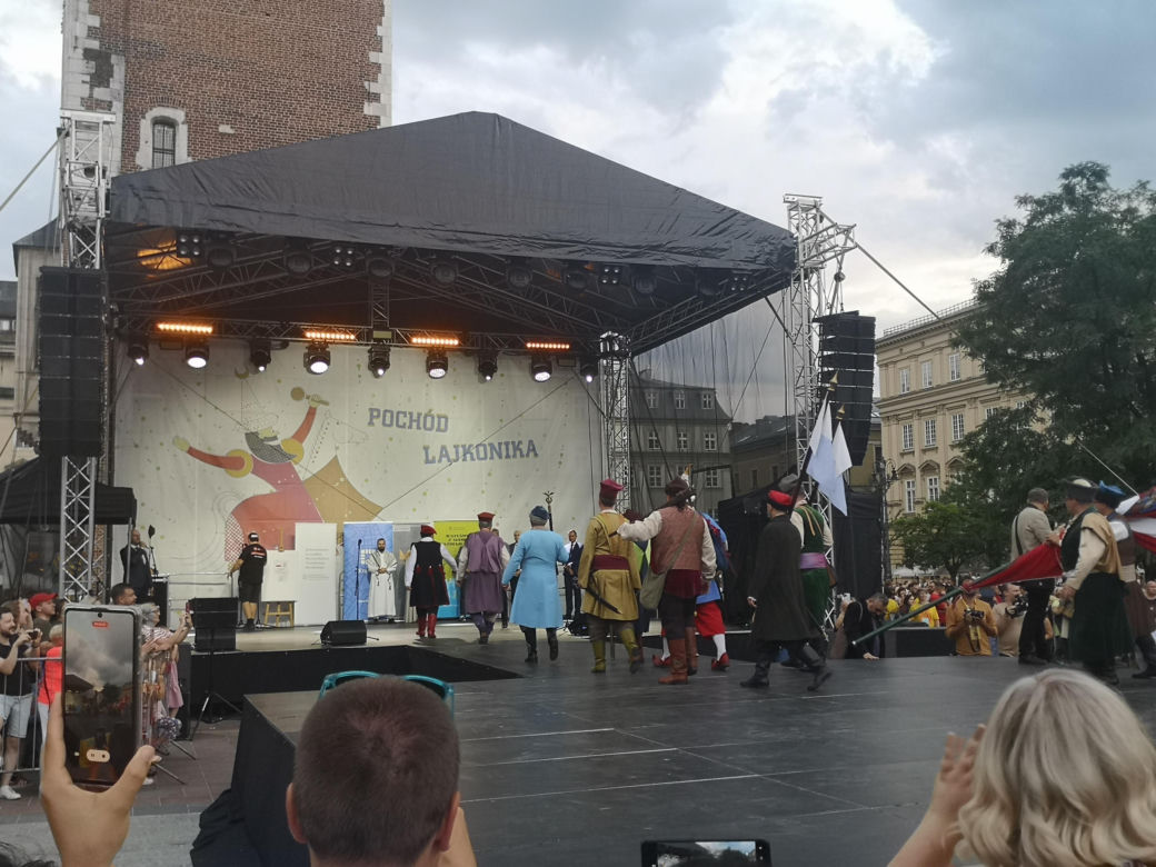 Pochód Lajkonika w Krakowie 2024