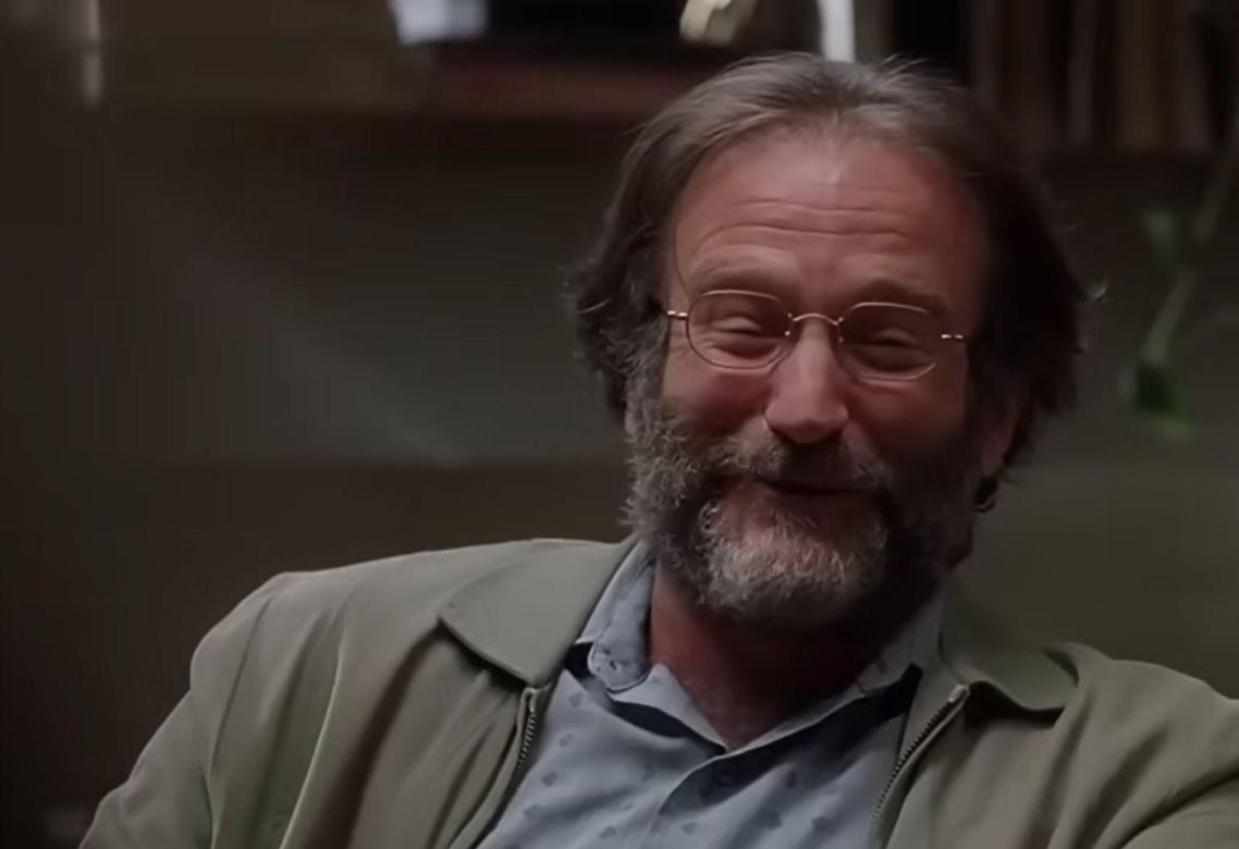 Robin Williams zaimprowizował całą scenę. Śmiech Matta Damona nie był udawany