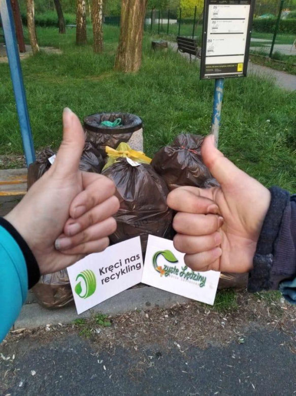 Opony zebrane w Lędzinach zamienią się w drzewa. Podsumowanie ogólnopolskiej kampanii Kręci Nas Recykling!