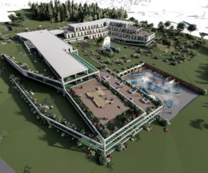 Studentka Politechniki Rzeszowskiej stworzyła projekt sanatorium w Birczy. Robi wrażenie!