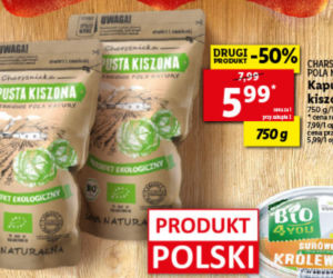 Kapusta kiszona w cenie 5,99 zł/750 g 