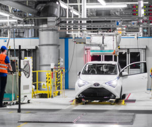 Fabryka w Kolinie - produkcja Toyoty Aygo
