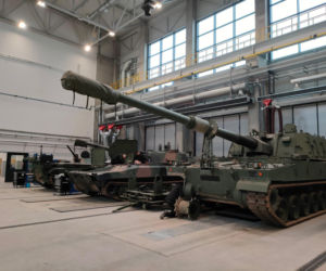 18. Łomżyński Pułk Logistyczny z nową halą remontową