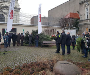 Odsłonięcie w Grudziądzu tablicy upamiętniającej działaczy rolniczej Solidarności