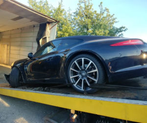 Miał umyć porsche klientowi, zamiast tego je ukradł i rozbił. Teraz samochody będzie oglądać na plakatach w celi