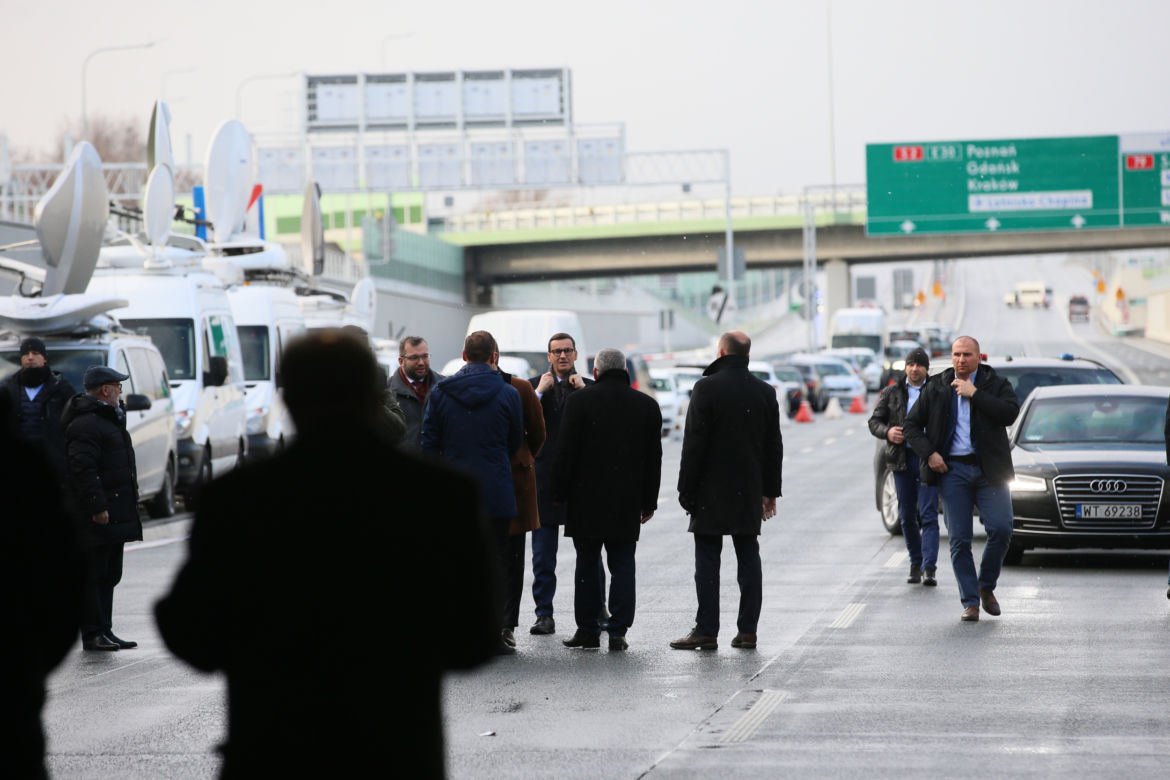 Otwarcie tunelu pod Ursynowem