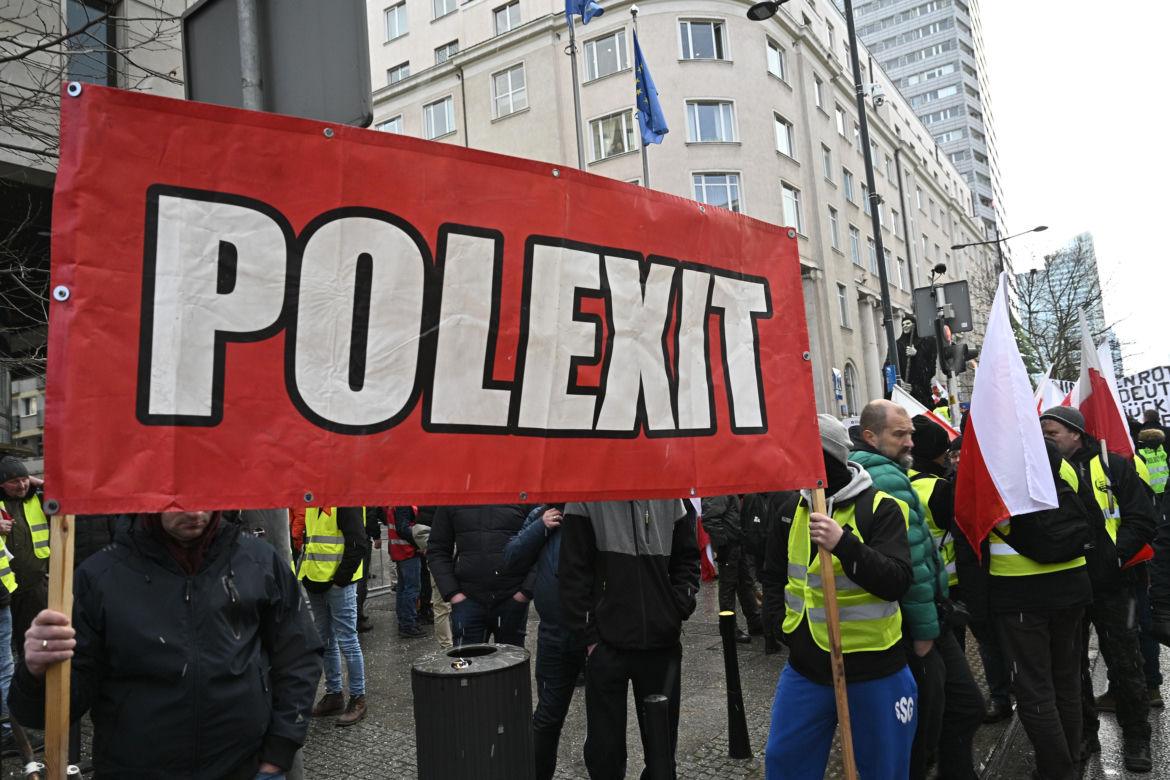 Protest rolników w Warszawie (3.01.2025)
