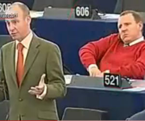 Jacek Kurski przyłapany przez kamerę