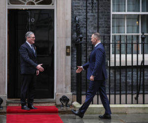 Karol Nawrocki, Keir Starmer