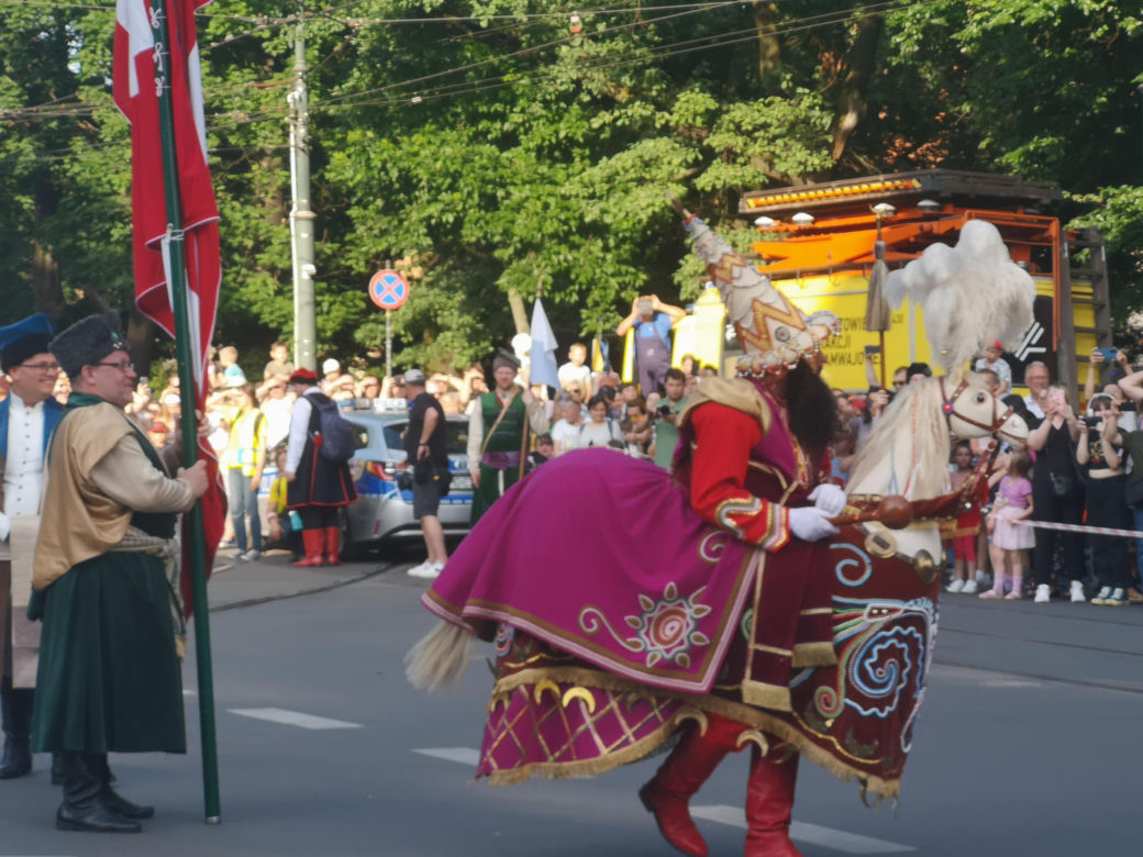 Pochód Lajkonika w Krakowie 2024