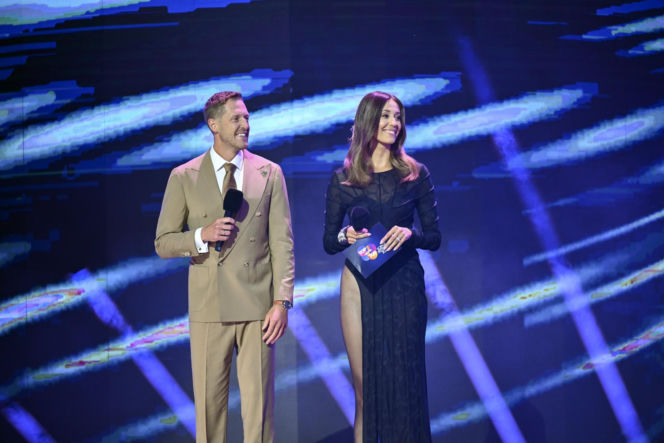 Izabella Krzan i Damian Michałowski