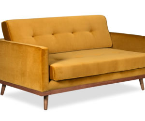 Musztardowa sofa do salonu. Wybraliśmy 10 najmodniejszych modeli!