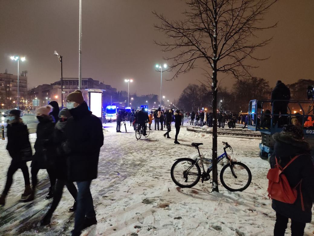 Strajk Kobiet w Warszawie 28.01.2021