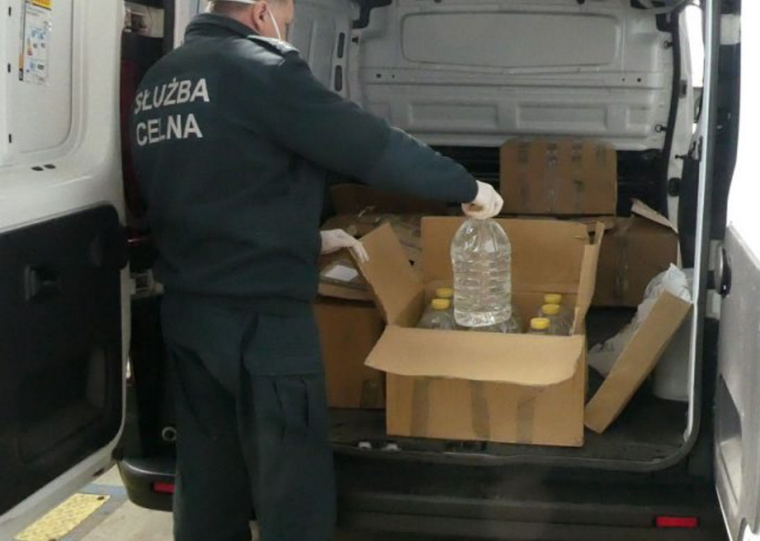 Zamiast na metę spirytus trafi do szpitali