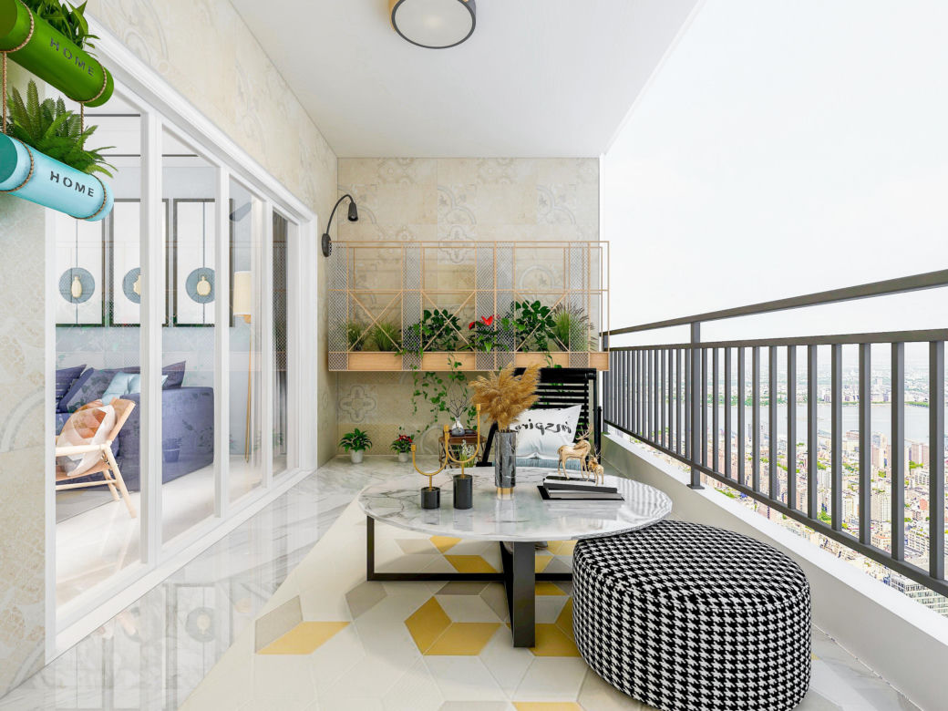Nowoczesny balkon