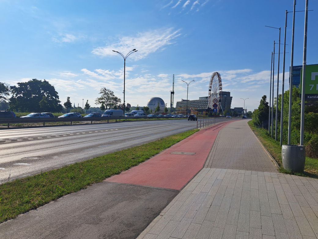 Remont mostu Grunwaldzkiego w Krakowie