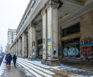 Graffiti w centrum Warszawy w 2026 r.