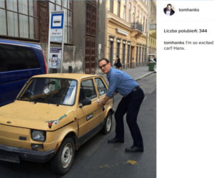 Tom Hanks kocha MAŁE FIATY!