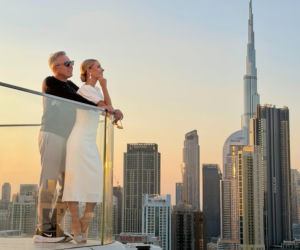 Izabela Janachowska z mężem