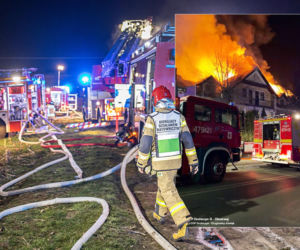 Koszmar w święta! Hotel Kresowiak stanął w płomieniach. Gigantyczne straty