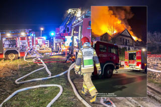 Koszmar w święta! Hotel Kresowiak stanął w płomieniach. Gigantyczne straty