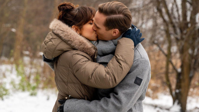 Walentynki z M jak miłość odcinek specjalny. Aneta (Ilona Janyst), Olek (Maurycy Popiel)