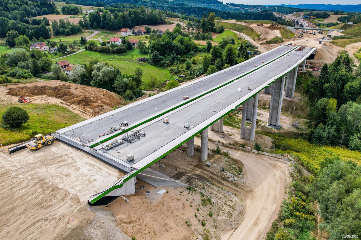 Budowa drogi S19. Najwyższa estakada w Polsce