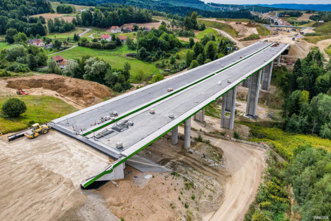 Budowa drogi S19. Najwyższa estakada w Polsce