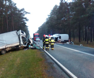 Śmiertelny wypadek na DK10