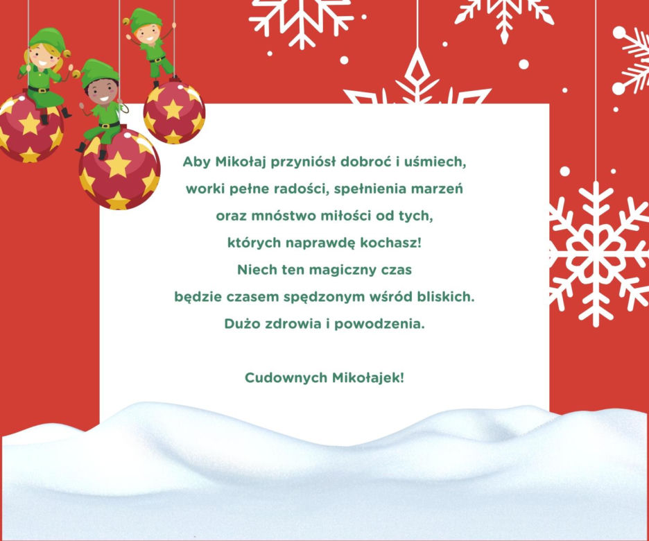 Kartka na Mikołajki