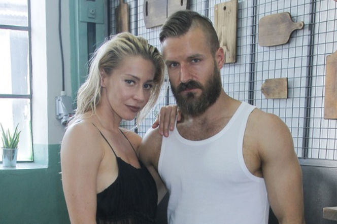 Piotr Stramowski i Katarzyna Warnke w serialu Na noże