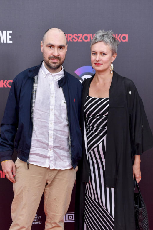 Jakub Żulczyk i Adriana Prodeus
