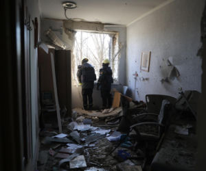 Zima i mróz na Ukrainie