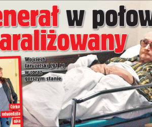 Generał w połowie sparaliżowany