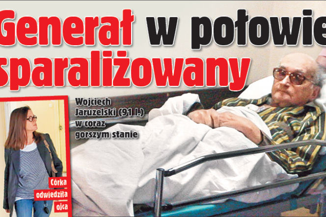Generał w połowie sparaliżowany