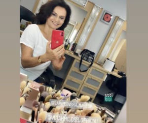 M jak miłość: Małgorzata Pieczyńska (Aleksandra) za kulisami