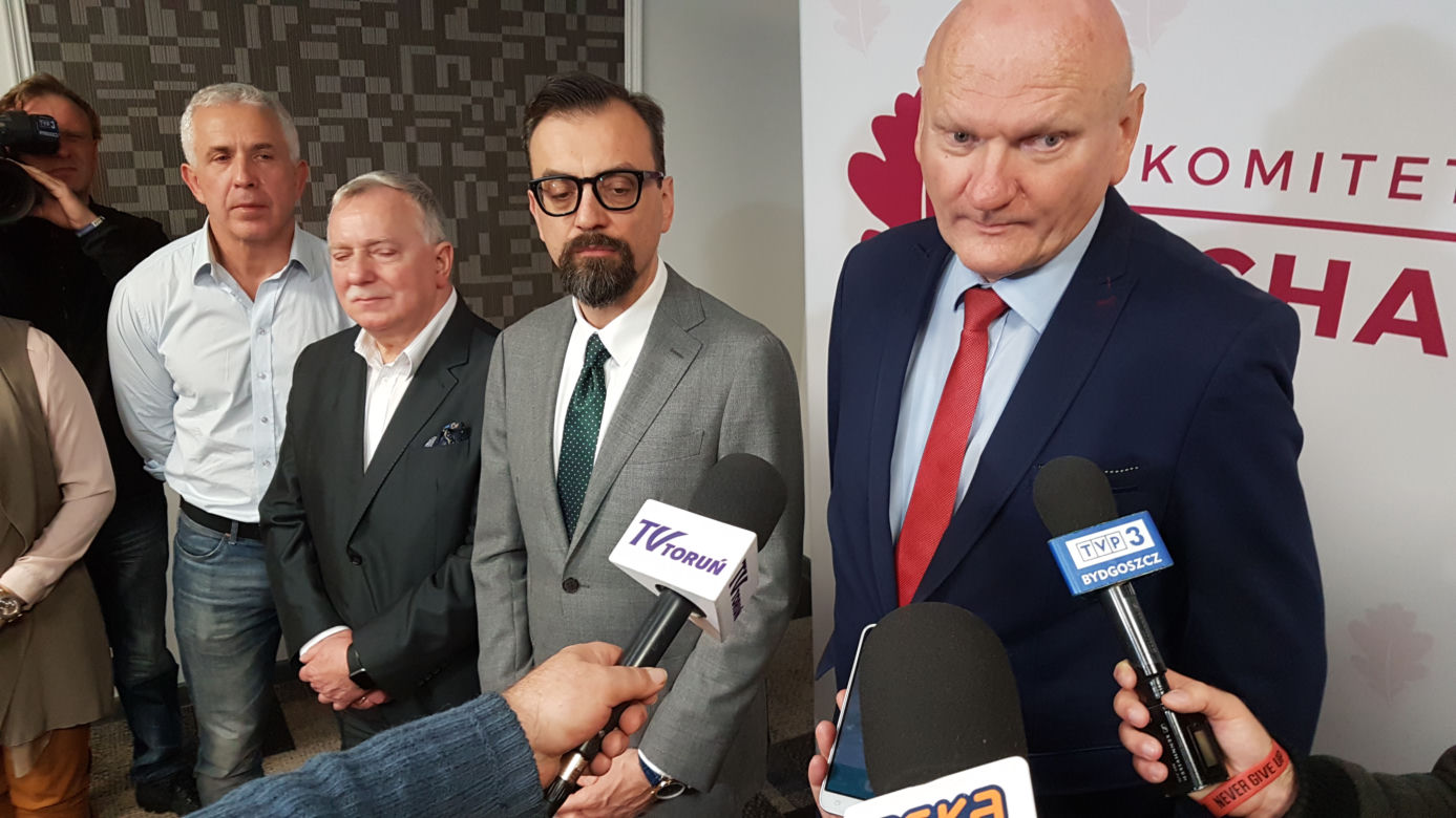 Konferencja prezydenta Zaleskiego