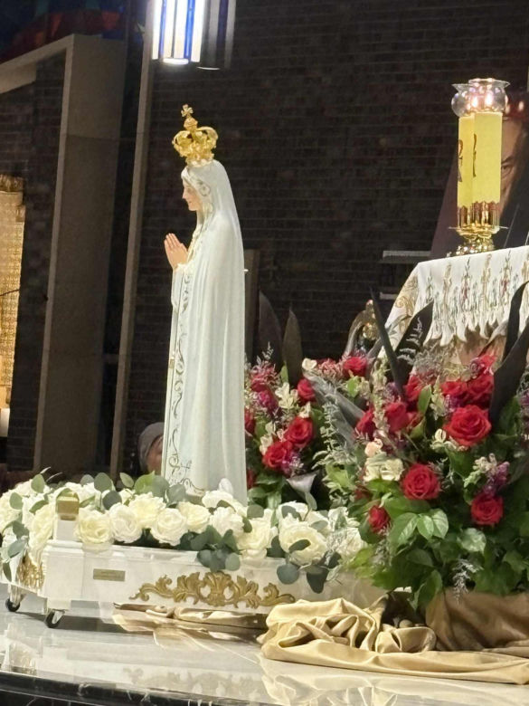 Relikwie bł. Stefana Kardynała Wyszyńskiego w kościele św. Francisa Borgii