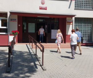 Tak głosowano w jednym z lokali wyborczych w Krakowie